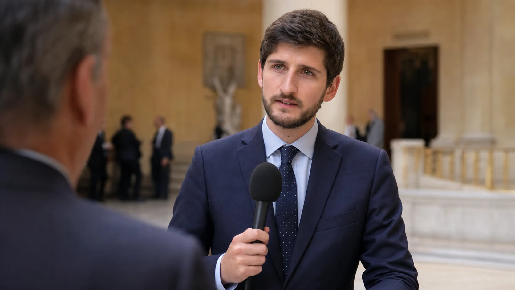 Une carrière tournée vers le journalisme politique - bastien augey