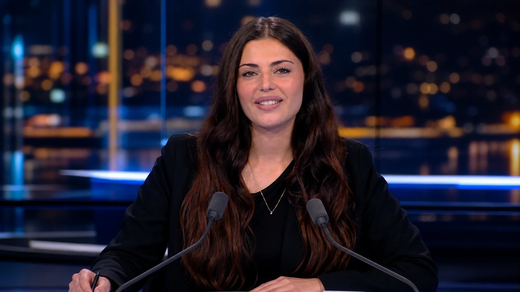 Le passage à la présentation des journaux - maureen vidal